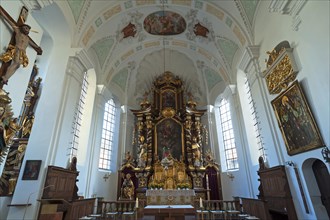 High altar of the Catholic Church of St. Sixtus