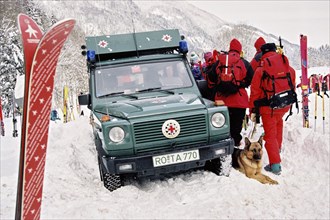 Mountain rescue mission