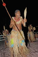 Dancing man at Kava ceremony