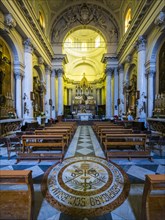 Interior of Parrocchia Maria SS Church. Annunziata
