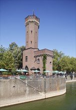 Malakoff Tower and Hafenterrasse cafe