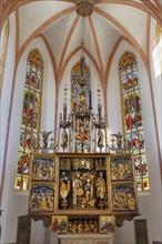Coronation of the Virgin in Schwabacher Altar