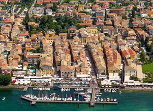 Marina with sailboats