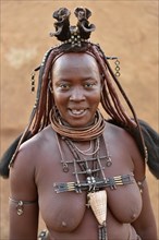 Portrait of a married Himbafrau