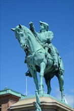 Statue of Swedish military hero Magnus Stenbock