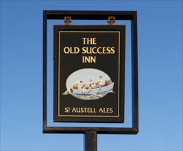 Tavern sign of Old Success Inn