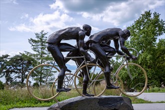 The Cyclists Sculpture