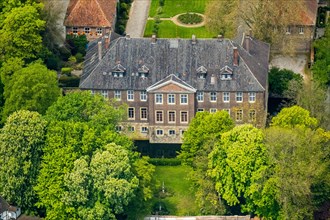 Castle Drensteinfurt at river Werse