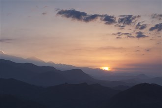 Mountains of the Annapurna range