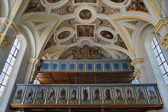 Organ loft of Parish Church of St. Andrew