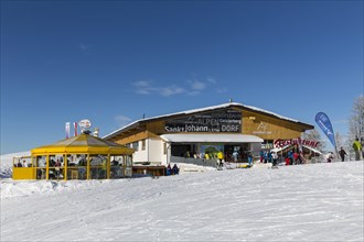 Gondola station and restaurant