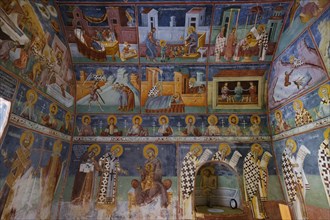 Frescoes in St. Nicholas Chapel