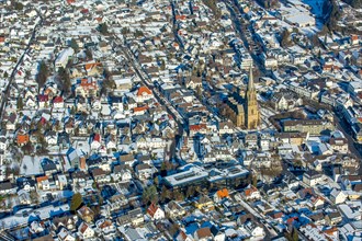 Cityscape in winter