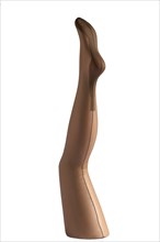 Nylon stocking with seam