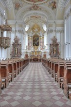 Nave and high altar