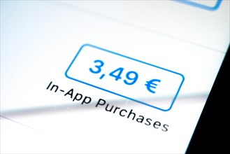 Price of an app in the Apple App Store