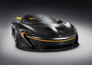 Matte black 2015 McLaren P1