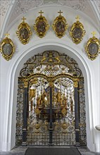 Entrance gate Austrian grave