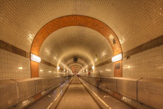 Old Elbe Tunnel in Hamburg