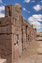 Outer wall of the Kalasasaya temple