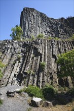 Volcanic basalt rock of Hegyestu