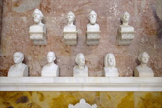 Marble busts 70-78
