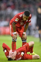 Franck Ribery FC Bayern Munich injured on ground