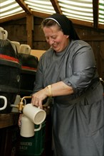 Sister Doris, master brewer from Mallersdorf