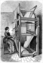 Woman at the loom