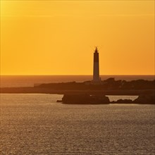 Evening atmosphere at the lighthouse
