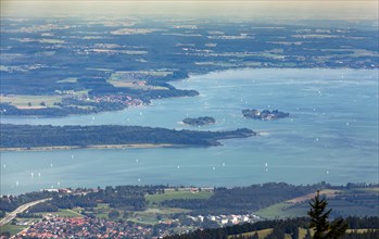 Chiemsee with Fraueninsel
