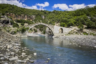 Ottoman stone arch bridge Ura e Kadiut