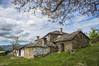 Old stone houses in the village Shipcka