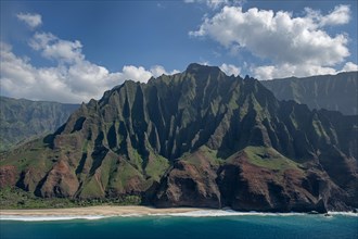 Rugged Na Pali coast