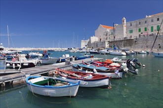 Harbor with historic centre and cathedral