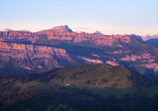 Piesenkopf and Hoher Ifen in Allgau Alps