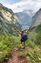 View of Obersee and Konigssee