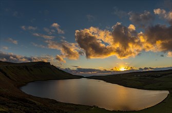 Loch Mor at sunset