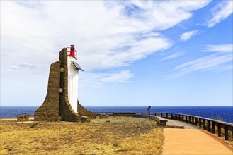 Solar-powered lighthouse at Cap Cerbere