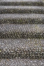 Pebble staircase