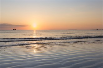 Sunset over Ao Yai beach