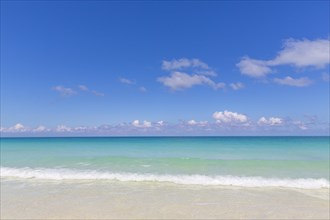 Turquoise water on the beach