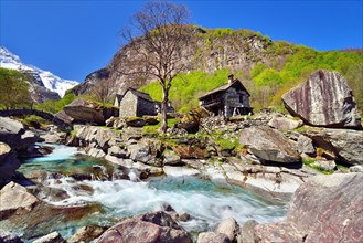 Ticino stone houses