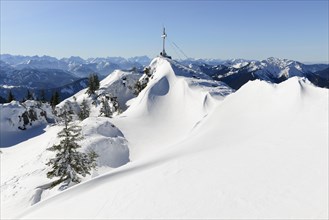 Wallberg summit in winter