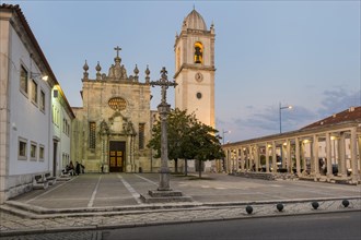 Cathedral of Aveiro or Church of St. Dominic at twilight