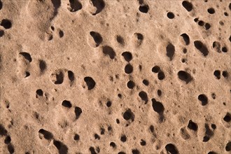 Washed out sandstone