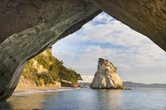 Cathedral Cove in the evening light