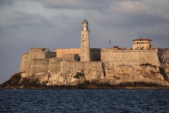 View on lighthouse and Morro Castle