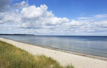 Beach and Baltic Sea near Lobbe