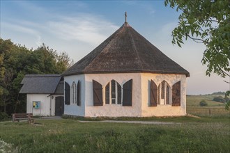 Chapel in fishing village of Vitt